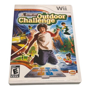 Active Life Outdoor Challenge Nintendo Wii Game Only Namco E Rated NTSC